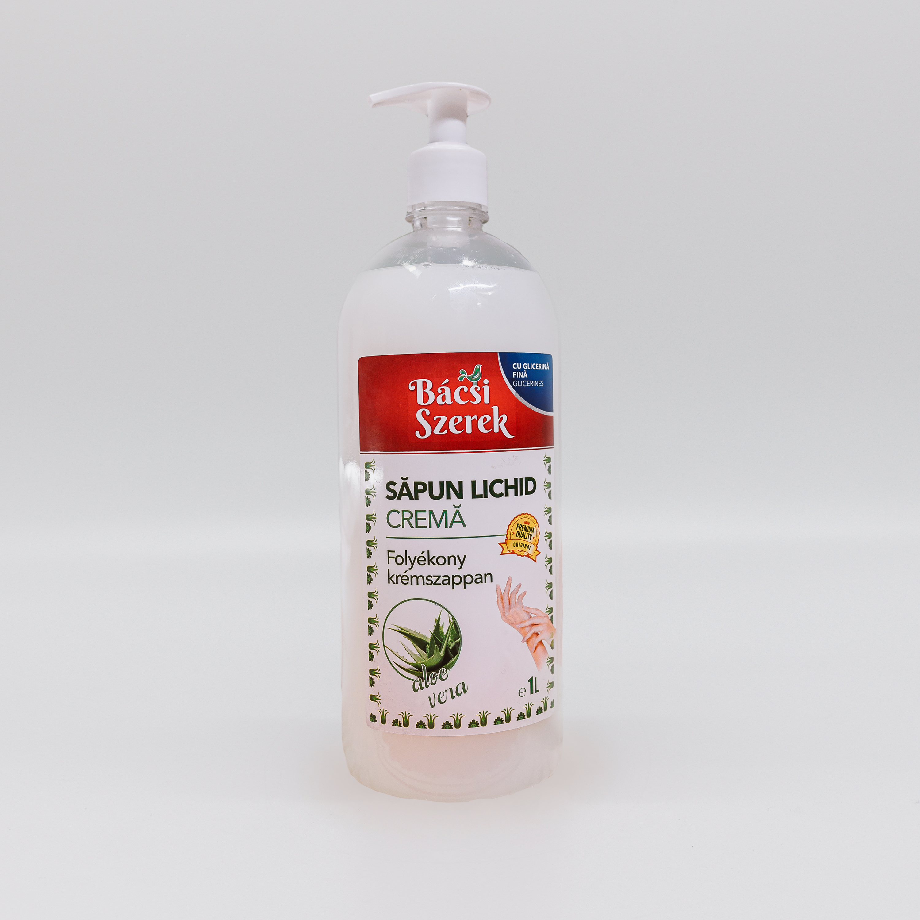 Bácsi Szerek Aloe Vera folyékony krémszappan 1L