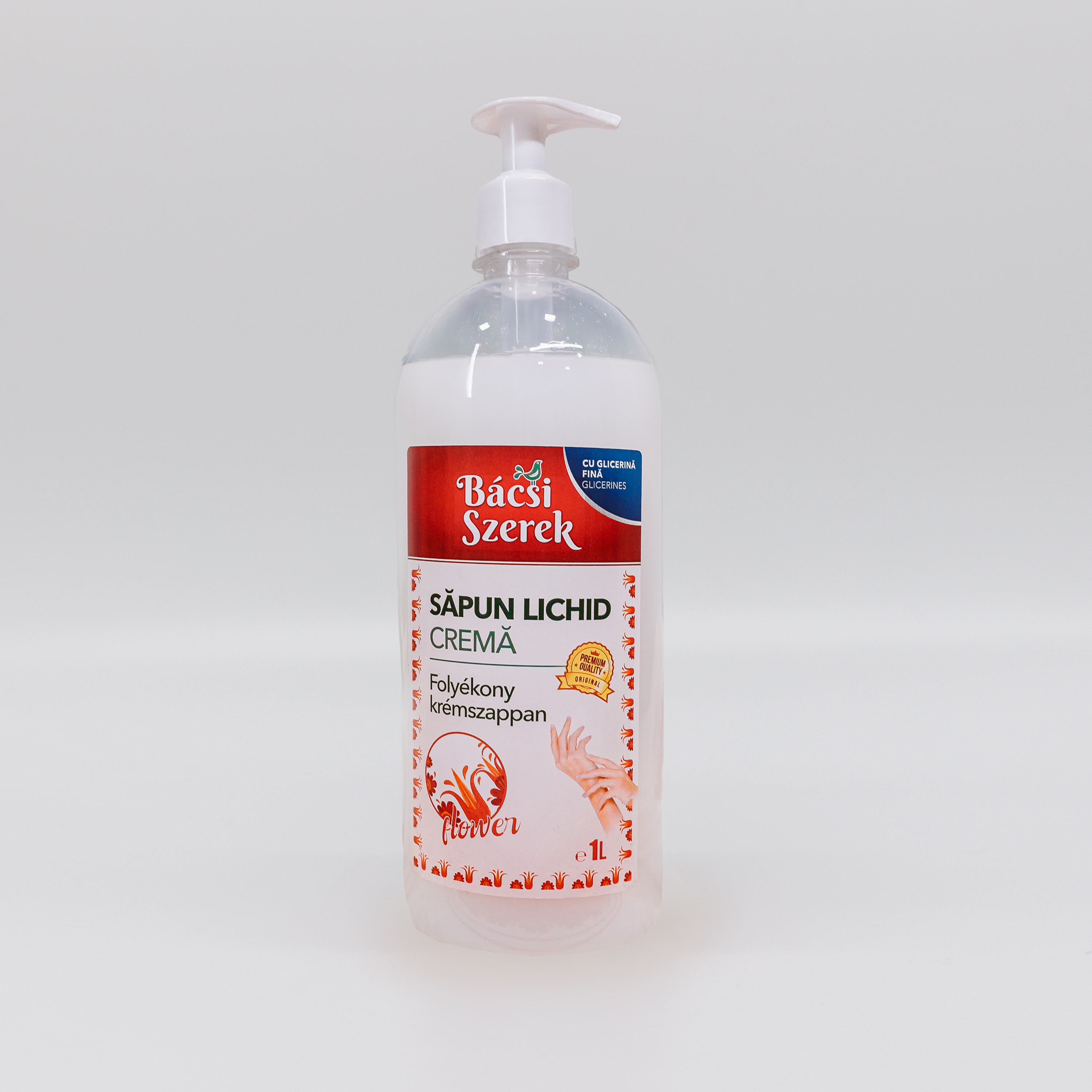 Bácsi Szerek Flower folyékony krémszappan 1L