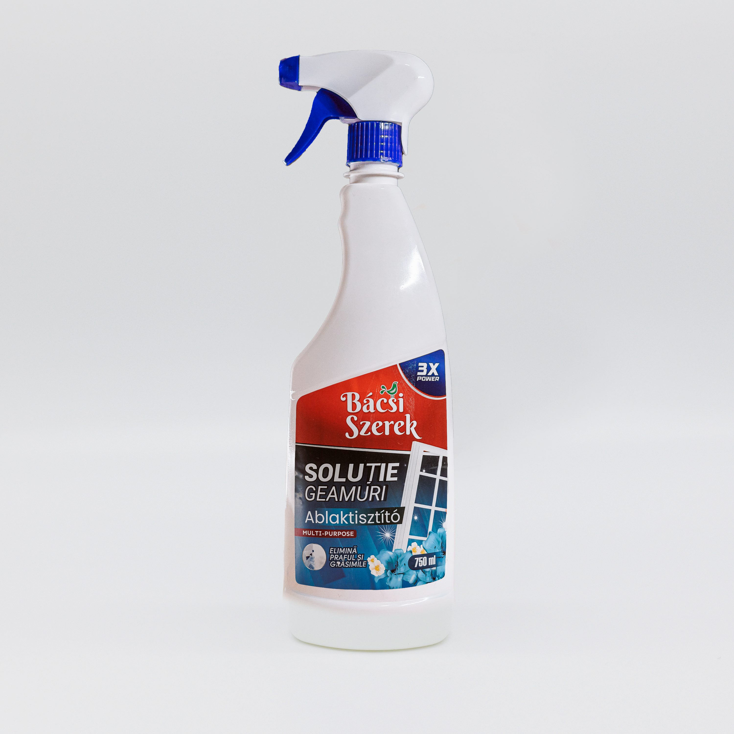 Soluție curățat geamuri Bácsi Szerek 750ml